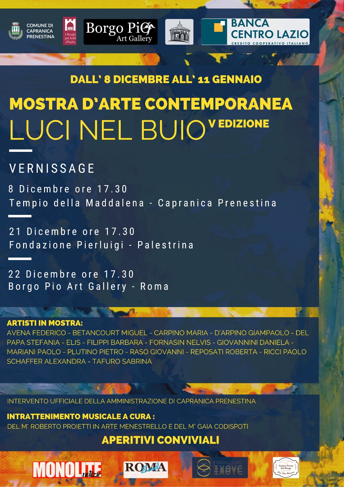 Luci vel buio V edizione