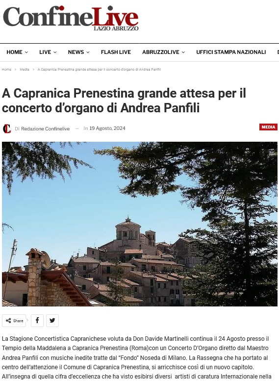 Concertoorgano24agosto2024 ConfineLive