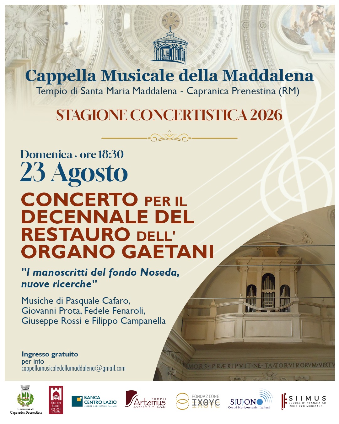 concerto 23 agosto